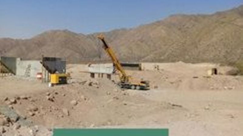 Avances en la obra de la ruta 46