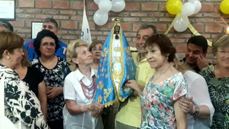 La Virgen del Valle visitó el Rotary Club San Fernando