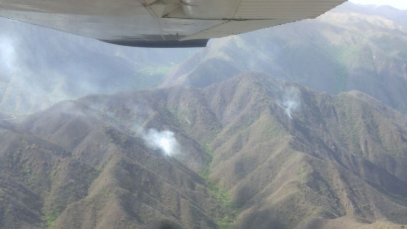Incendio activo en Los Ángeles