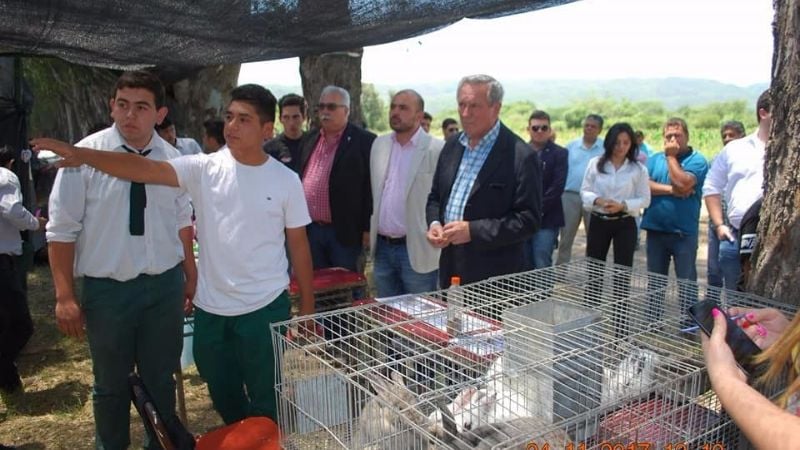 Inauguraron Centro de Inseminación Porcina en Los Altos