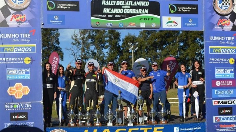Augusto D’Agostini, campeón Sudamericano de Rally