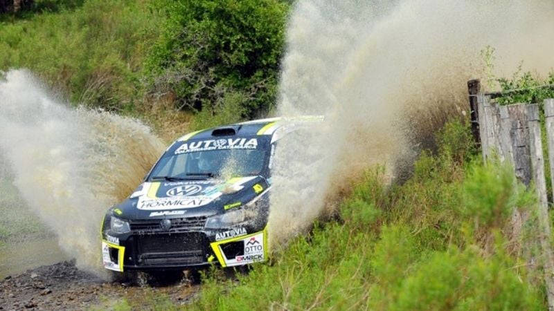 Augusto D’Agostini, campeón Sudamericano de Rally