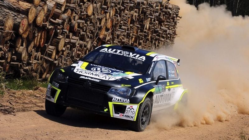 Augusto D’Agostini, campeón Sudamericano de Rally
