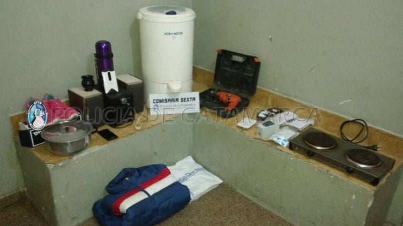 Recuperan elementos robados en la zona sur