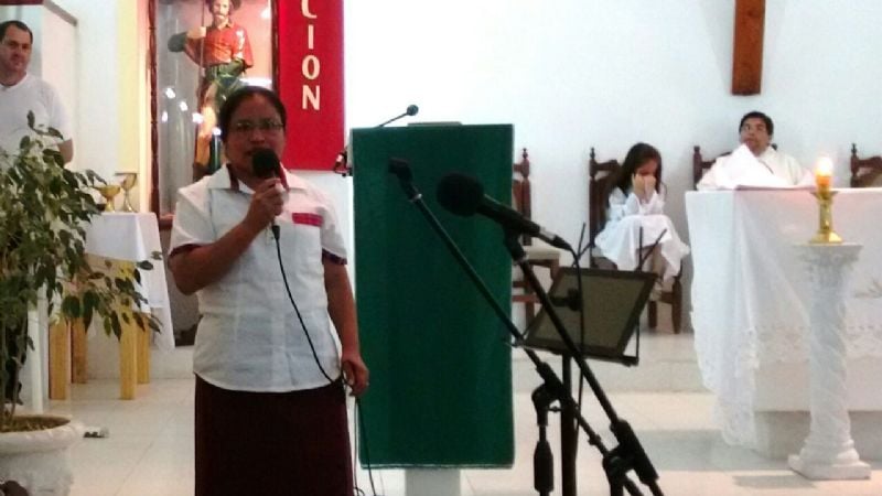 Emotiva despedida de la Hermana Jovina en la parroquia San Roque