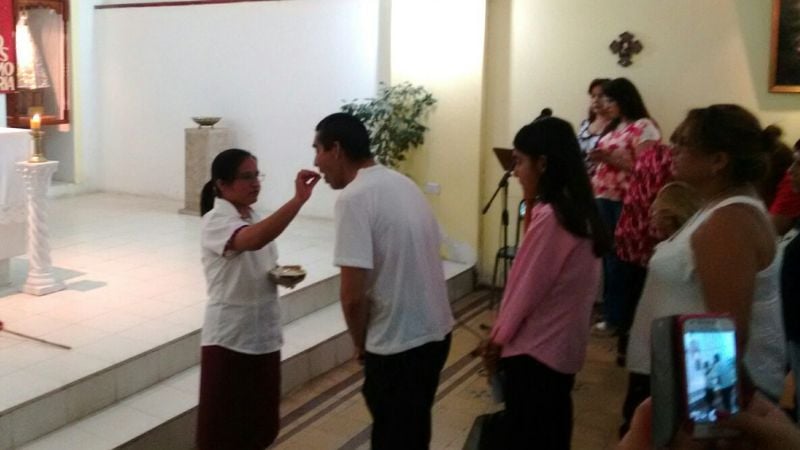 Emotiva despedida de la Hermana Jovina en la parroquia San Roque
