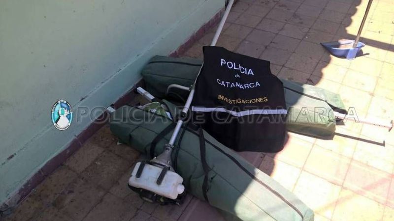 Aprehenden a un joven y recuperan elementos robados