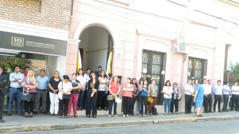 "La Morenita" visitó el Mercado Artesanal y el Tribunal de Cuentas