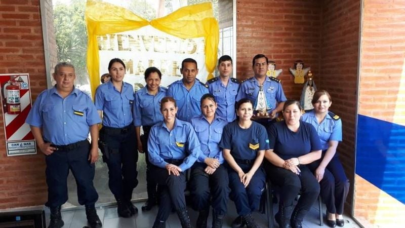 La Virgen del Valle visitó la Jefatura General