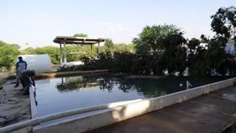 Fuerte viento causó daños en Andalgalá