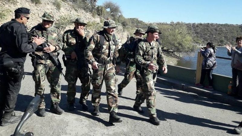 Las Olimpiadas Policiales desafían al dique El Jumeal