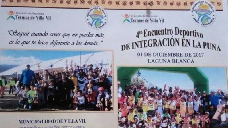 “Juegos Deportivos de la Puna”, en Laguna Blanca