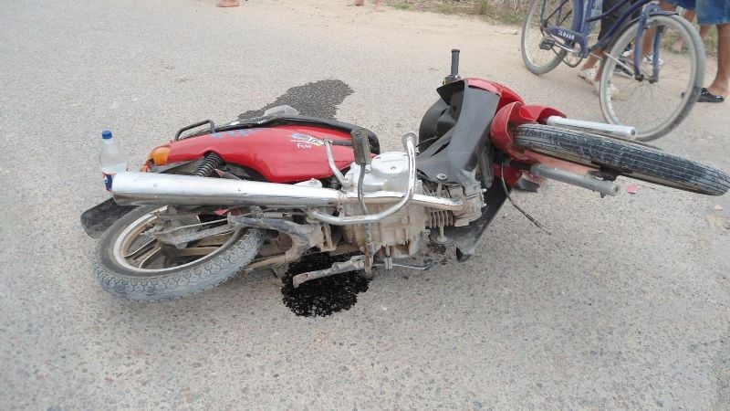 Los accidentes en moto no dan tregua: Cuatro heridos