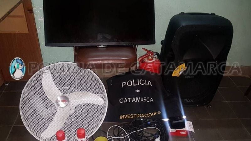 Esclarecen un robo en la Capital