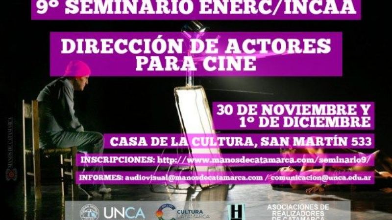 Seminario sobre “Dirección de Actores para Cine”