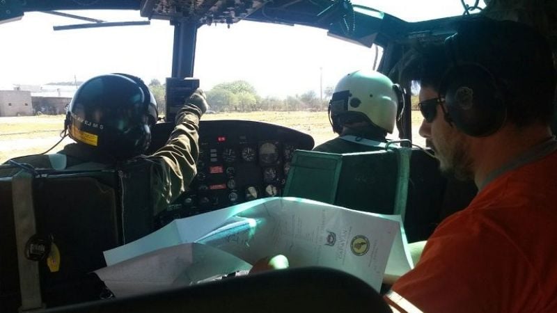 Sigue el combate contra los incendios forestales