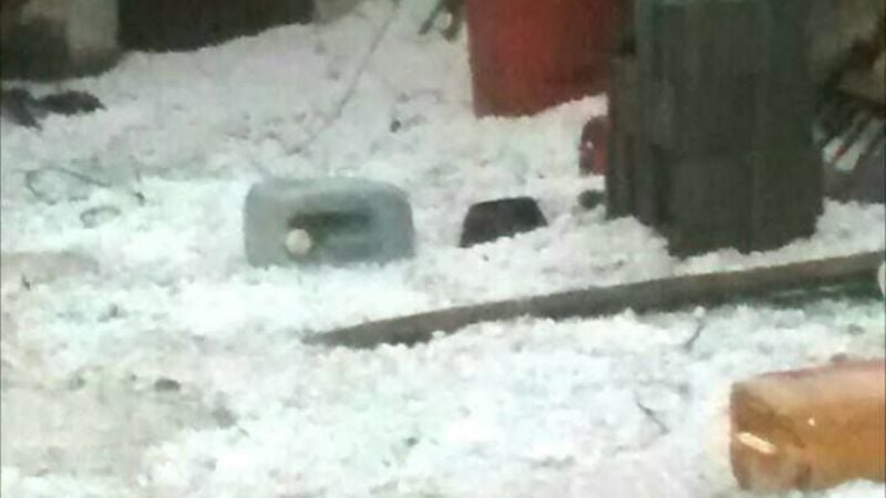 Viento, piedra y agua azotó Casa de Piedra y La Guardia
