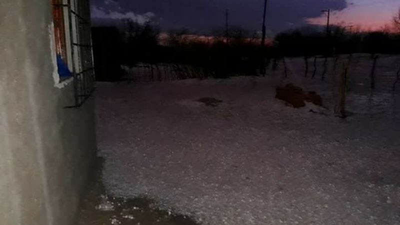 Viento, piedra y agua azotó Casa de Piedra y La Guardia