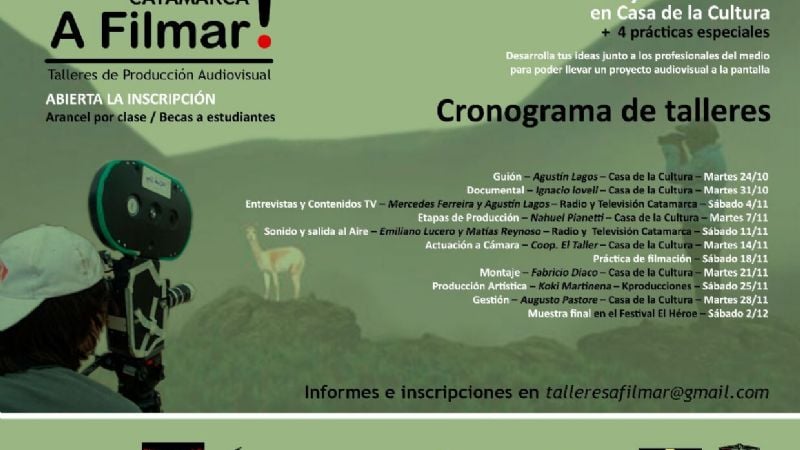 "Catamarca, a filmar!" en el Canal Provincial