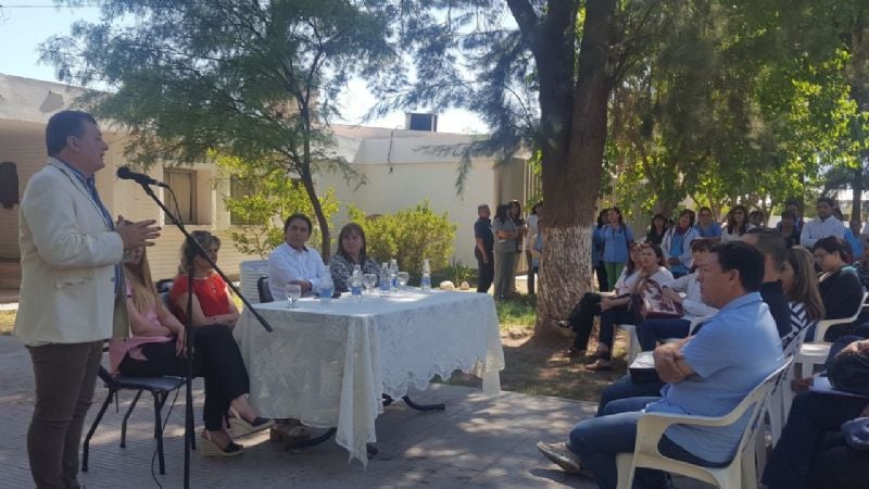 Inauguraron obra para el hospital de Tinogasta