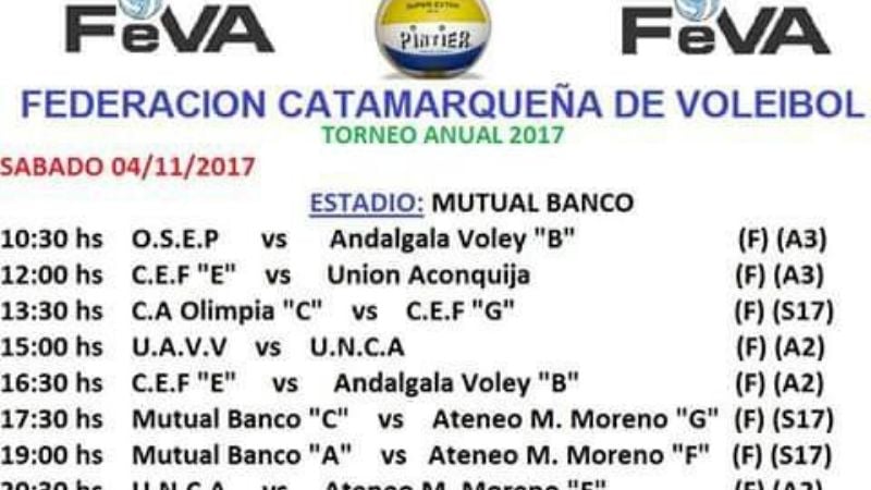 Nueva fecha del Vóley de la Federación