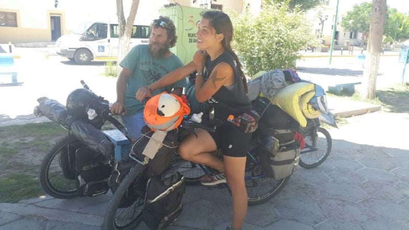 Pretenden llegar a Machu Pichu en bicicleta