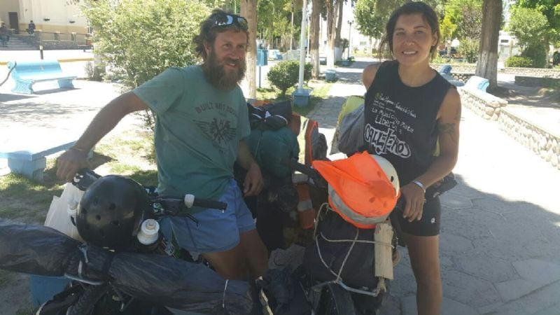 Pretenden llegar a Machu Pichu en bicicleta