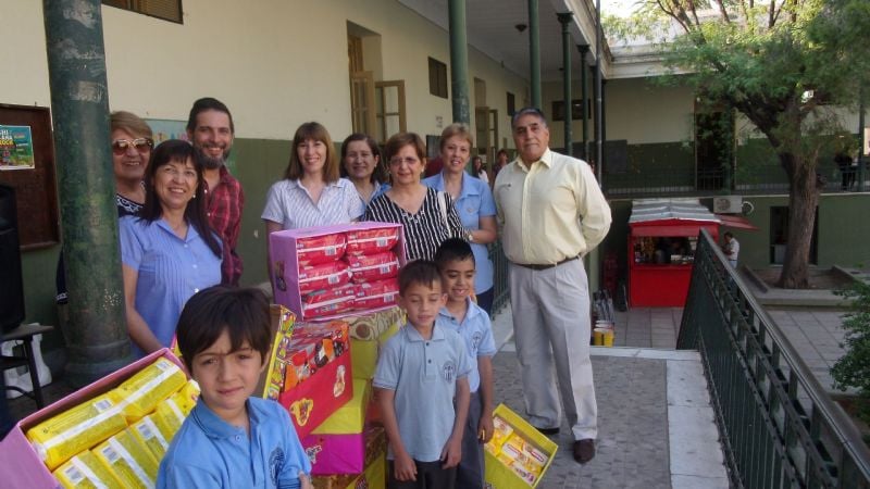 La Fray donó más de 3000 pañales a la Maternidad