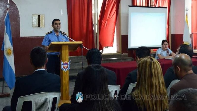 Capacitan al personal policial sobre Sistema Nacional de Información Criminal