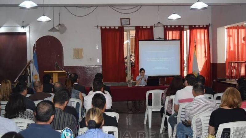 Capacitan al personal policial sobre Sistema Nacional de Información Criminal