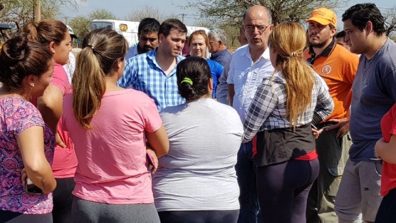 Asistencia a familias afectadas por el temporal