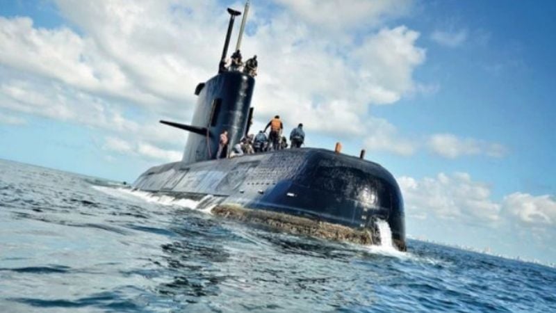 La Armada informó que terminó la etapa de rescate de los tripulantes del submarino
