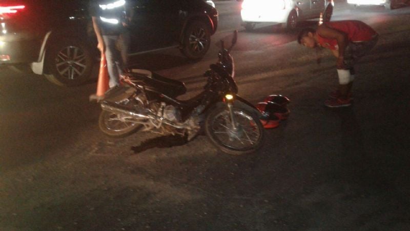 Accidente a la salida del Parador de Tres Puentes