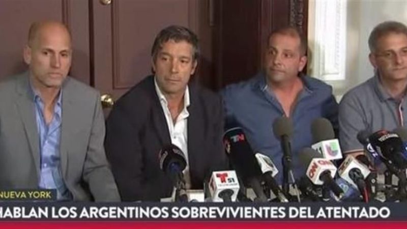 Emotivo mensaje de los argentinos que sobrevivieron al ataque en Nueva York