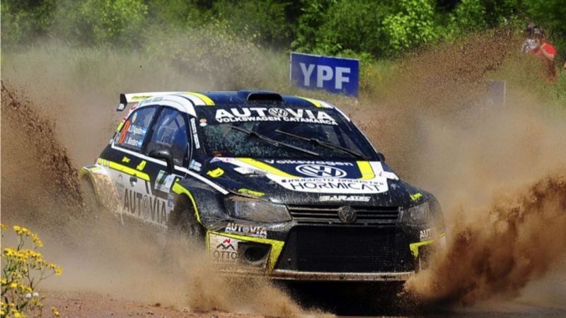 Augusto, 3ro. en la Copa Maxi Rally en Entre Ríos