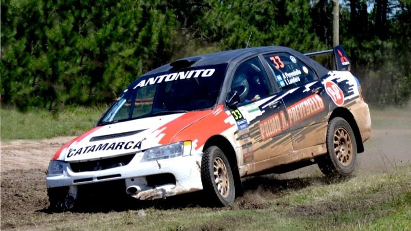Antonio Prevedello fue 5to. en el Rally de Entre Ríos