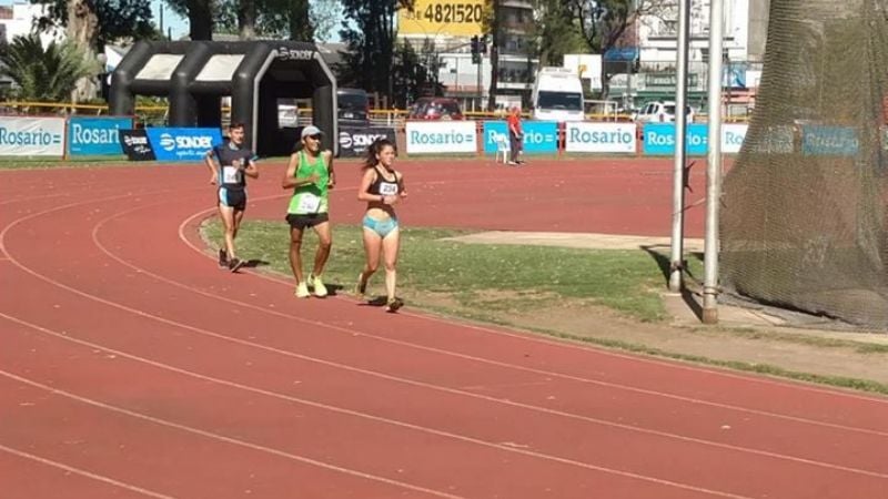 Daniel Moreyra, subcampeón argentino de Marcha