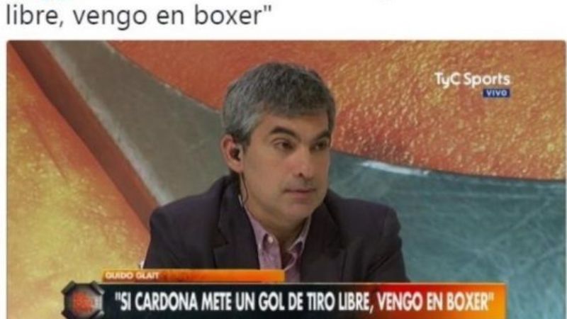 La insólita promesa que deberá cumplir un periodista tras el triunfo de Boca