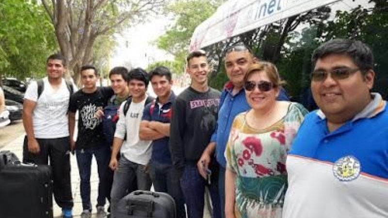 Alumnos de la Escuela Técnica de Andalgalá a Mar del Plata