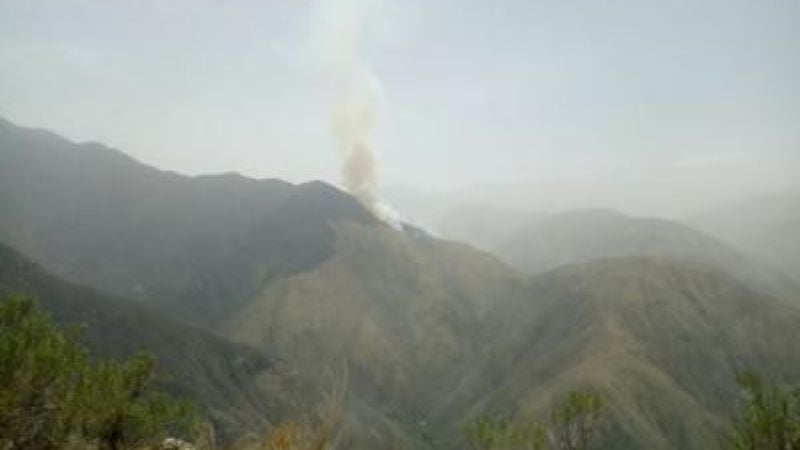 Identifican a los autores del incendio en Minas Capillitas