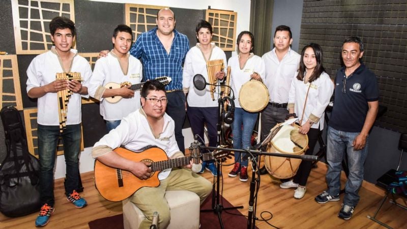 Raíces Puneñas graba su primer material discográfico