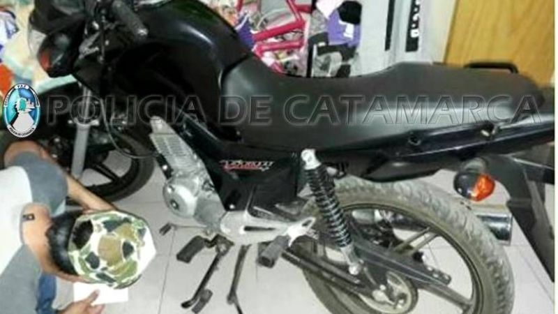 Robaron una moto y horas después los policías la recuperaron