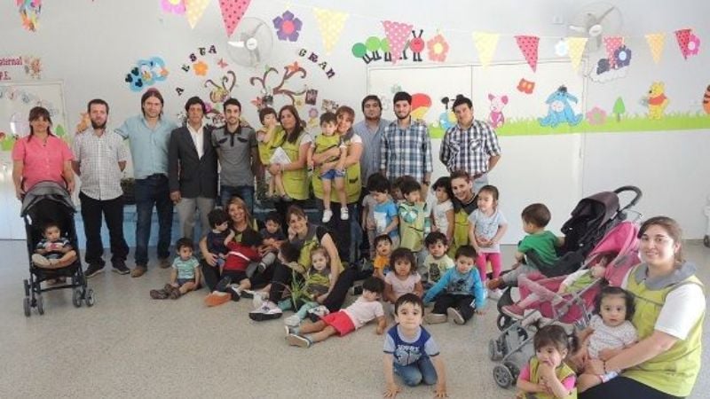 Donación de plantines para jardín maternal