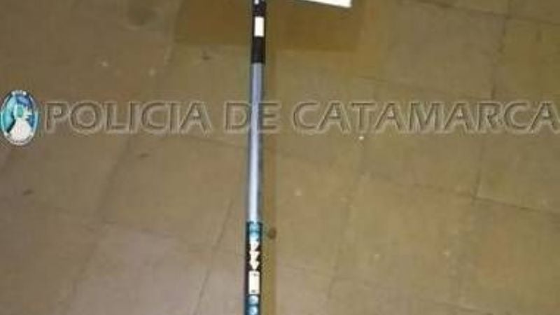 Aprehenden a un hombre y recuperan una motoguadaña