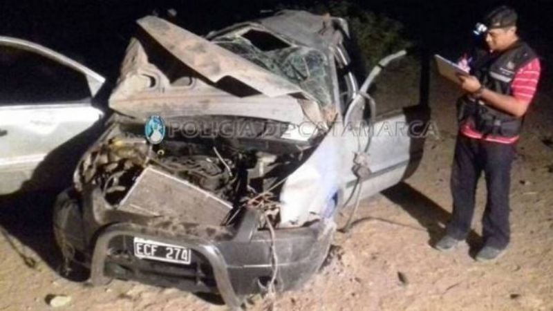 Murió una mujer que protagonizó un accidente