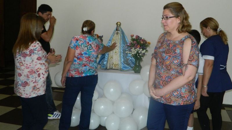 La Virgen del Valle visita el Urbano Girardi