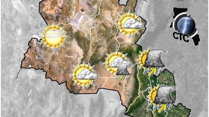 ¿Lluvias, chaparrones y tormentas?