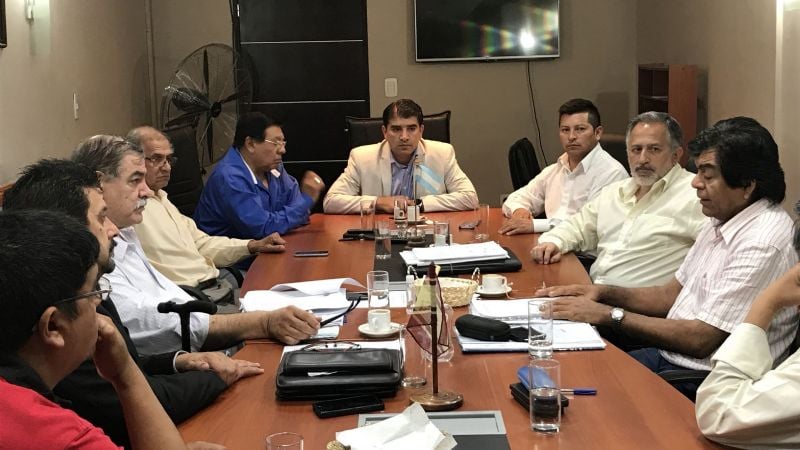 Senadores se reunieron con la Federación de Bomberos Voluntarios