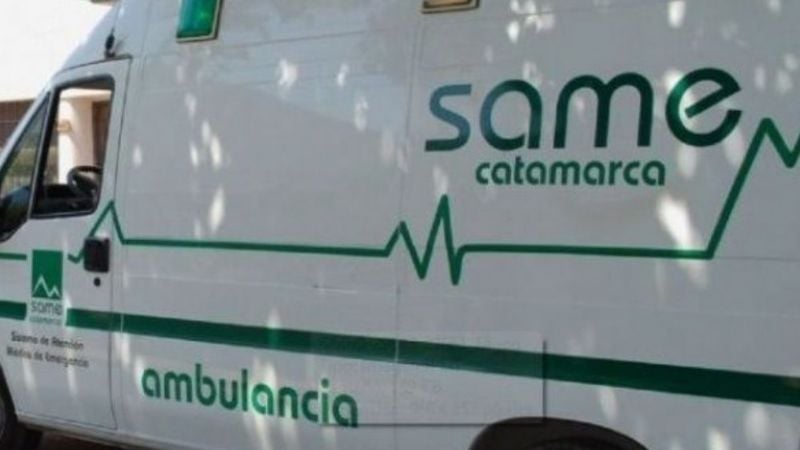 Se accidentó joven en moto