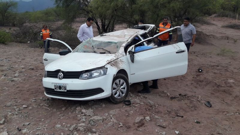 Grave accidente en la ruta 60
